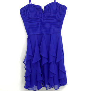 Hailey Logan Adrianna Papell Mini Dress Women Juniors 5/6 Sleeveless Prom Formal